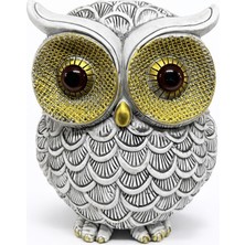 Poebgo Family's 19X16 cm Polyester Baykuş Figürü