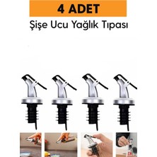 Özbience 4'lü Yağ Tıpası Seti, Yağdanlık ve Sirkelik Ucu, Damlatmaz Tasarım
