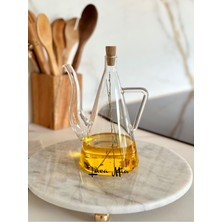 Özbience Cam Yağdanlık 500 Ml, Şık ve Kullanışlı Mutfak Aksesuarı