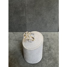 14 Ayar Kar Tanesi Altın Yüzük