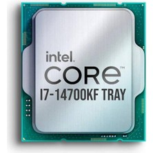 Verto Intel Core I7 14700KF 20 Core 3.40 Ghz 33MB 1700P 125W Tray (Kutusuz) (Fansız) (14. Nesil) (Novga)