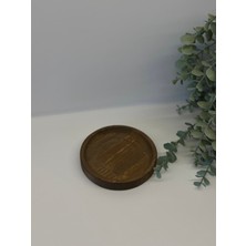 Özbience Çok Amaçlı Ahşap Bardak ve Yağdanlık Altlığı - Şık ve Kullanışlı Tasarım