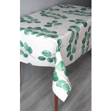 Dede Ev Tekstil Elyaf Silinebilir Pvc Muşamba Masa Örtüsü 8313-OKALIPTUS