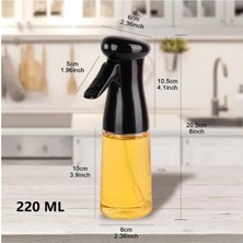 Özbience Cam Yağ Püskürtme Şişesi, Kolay Kullanımlı ve Şık Tasarımlı Yağdanlık