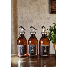 Özbience Doğal 3'lü Zeytinyağı, Nar Ekşisi ve Sirke Seti, 300ML, Şık Tasarım