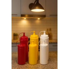 Özbience Şişe Seti 700ML ve 500ML, Pratik ve Şık Sıvı Dağıtıcılar (6'lı)