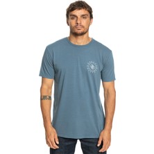 Quiksilver Planetpositive Erkek Mavi Tişört