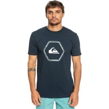 Quiksilver Inshapes Erkek Mavi Tişört