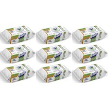 Solo Yüzey Temizlik Havlusu - Mendili 100 Yaprak Beyaz Sabun Ferahlığı (9 Lu Set) 900 Yaprak