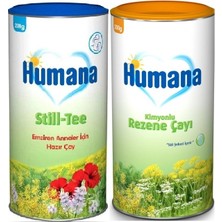 Humana Still Tee 200GR Emziren - Kimyonlu Rezene Bitki Çayı 200GR (Avantaj Pk  Karma 2 Li Set)