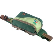 Pisikopat Kurbağa Figürlü Canvas Unisex Göğüs ve Bel Çantası