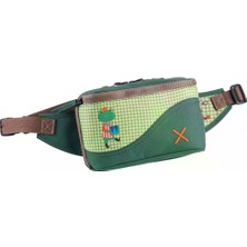 Pisikopat Kurbağa Figürlü Canvas Unisex Göğüs ve Bel Çantası