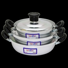 Marsilyan 3lü Alüminyum Omlet Set No-18-20-22 (4887)