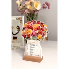 Özbience Lale Temalı 30 Günlük Ramazan Takvimi, Hadis-I Şerifler ve Dualarla