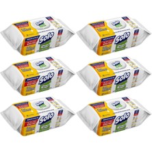 Solo Yüzey Temizlik Havlusu - Mendili 100 Yaprak Limon & Portakal Tazeliği (6 Lı Set) 600 Yaprak
