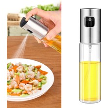 Özbience Çiftli Cam Şişe Spray Yağdanlık ve Sirkelik Seti