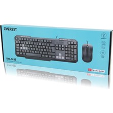 Ayder Timya USB KABLOLU KLAVYE - MOUSE SET Q KLAVYE 1200DPI MOUSE KM-1435 (Timya/Go1395)  197763
