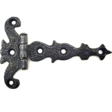 Vice Avm Antika Tarz Dekoratif Pirinç Kuyruklu Kelebek Menteşe - 63x100 mm, Oksit TG-V 6929