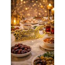 Özbience Ramazan Temalı Epoksi Masa Süsü, Şık ve Dekoratif Hediye