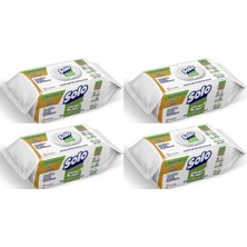 Solo Yüzey Temizlik Havlusu - Mendili 100 Yaprak Beyaz Sabun Ferahlığı (4 Lü Set) 400 Yaprak