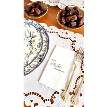 Özbience Iftar Temalı Dekoratif Sunum Peçetesi 20'li, Şık ve Kullanışlı
