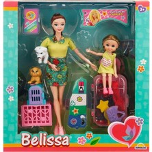 Kyops Belissa Yolculuk Zamanı Seti - Köpek Taşıma Çantalı - 51807 (Lisinya)