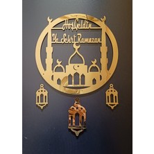 Özbience Ramazan Temalı Hoşgeldin Kapı Süsü, Renkli ve Şık Tasarım