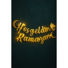 Özbience LED Işıklı Hoşgeldin Ramazan Yazısı, Ramazan Bayramı Süsleme