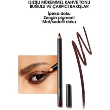 Teddy Kahverengi Göz Kalemi - Oftalmolojik Testlerden Geçmiş, Profesyonel Makyaj Için Yumuşak Uç, 1.36 G