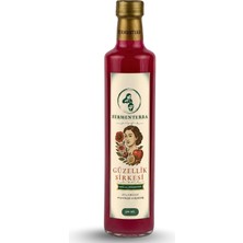 Fermenterra Güzellik Sirkesi – Doğal Fermente, Filtresiz & Pastörize EDILMEMIŞ-500 ml