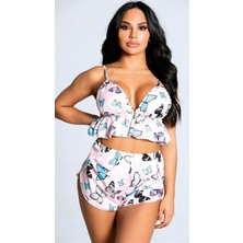 Arfi Love Çiçekli Pijama Takımı