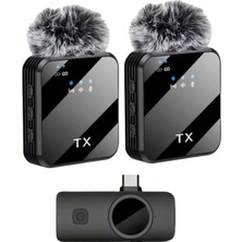 Skygo ZR1027 F12 Type-C Ikili Mikrofon