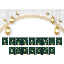 Özbience Ramazan Temalı Dekoratif Kırlangıç Banner, Şık ve Çekici Tasarım