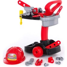 Kyops Meslek Setleri  - Mekanik-  Tekerlekli Tamir Seti  Tezgahı 51 cm - 27 Parça (Lisinya)