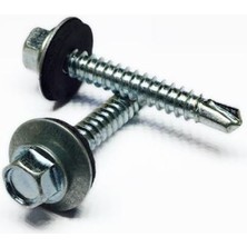 Vice Avm Matkap Uçlu Çatı Trapez Vidası 5,5x60 - 20 Adet TG-V 7021