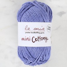 urfakent bilişim ve medya danışmanlık La Mia Mini Cottony 25 gr Eflatun Bebek El Örgü Ip