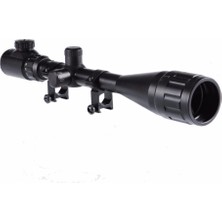 Kyops 6-24X50 Aoe  Dürbünü Çift Işık Kırmızı,yeşil Kaynaklı Zoomlu ( Lisinya )