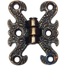 Vice Avm Zamak Kelebek Menteşe - Küçük, 30X40MM, Oksit, 1 Adet Tg-V 6980