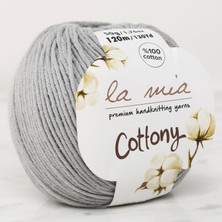 NessiWorld La Mia Cottony Gri Bebek El Örgü Ipi - P20-L020 - 33557