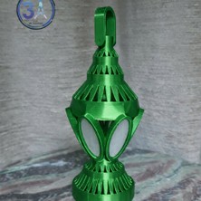 Talaşoğlu Dekoratif Ramazan Feneri | 3D Baskı Pet-G Masa Üstü & Asılabilir Süs