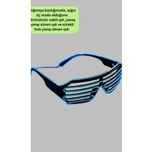 Astraltech Gece Eğlenceleri Için LED Işıklı Gözlük