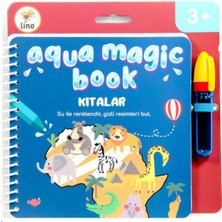 Hatıra Kutusu Aqua Magic Book Kıtalar (Sihirli Boyama Kitabı)