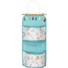 Hatıra Kutusu Baby 2 Cepli Düzenleyici Çok Amaçlı Organizer (Yeşil) ( Lisinya )