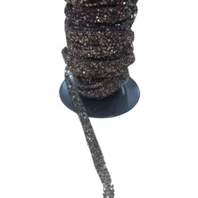 NessiWorld Silikonlu Yapıştırma Taş Şerit 2 cm Siyah 10 Metre