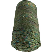 NessiWorld Makrome Ipi 3mm Polyester Haki Simli