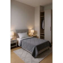 Mona Yatak Wellsoft Tek Kişilik Yorgan 155×215 cm - 300 gr – Yumuşak, Nefes Alabilir, Füme
