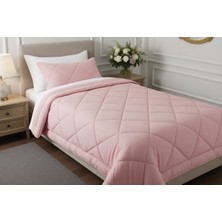 Mona Yatak Wellsoft Tek Kişilik Yorgan 155×215 cm - 300 gr – Yumuşak, Nefes Alabilir, Pembe