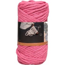 NessiWorld Pamuk Makrome 4 mm Ip Şeker Pembe