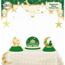 Özbience Ramazan Temalı Masa Üstü Dekor Süsleri, Şık ve Zarif Ev Süsleri