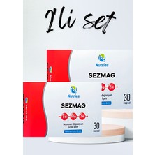 NessiWorld Sezmag Magnezyum Takviyesi 30 Kapsül – 2’li Avantaj Paketi
